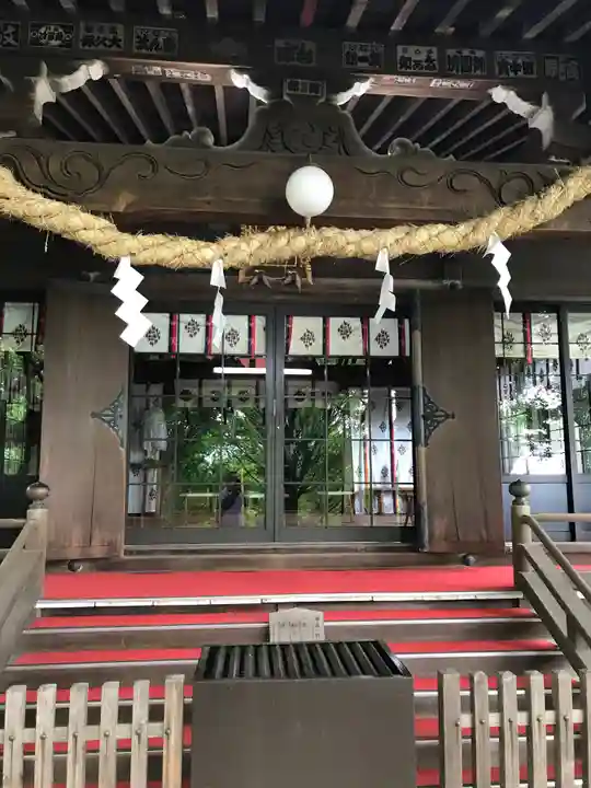 弥生神社の本殿・本堂