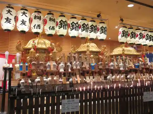 八坂神社御旅所のお祭り