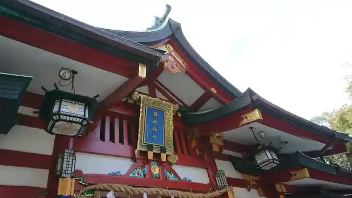 日枝神社の本殿・本堂