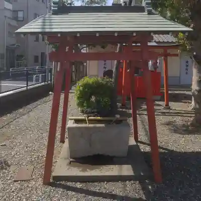 白髭神社の手水舎