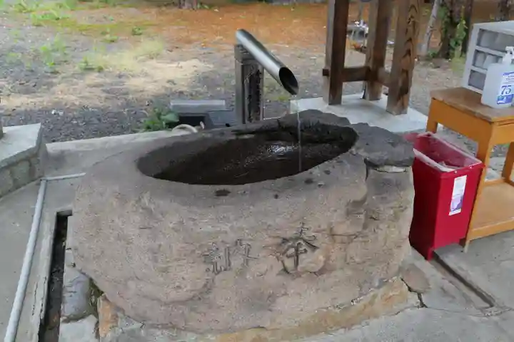 札幌村神社の手水舎