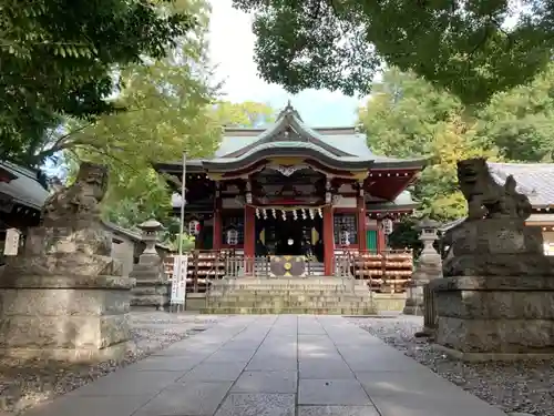 南沢氷川神社の本殿・本堂