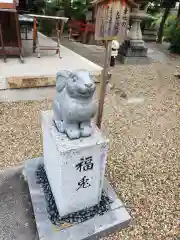 三輪神社の狛犬