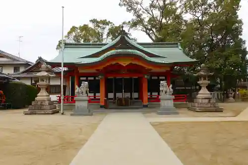 亀之森住吉神社の本殿