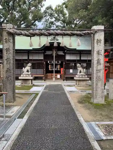 阿麻美許曽神社の本殿