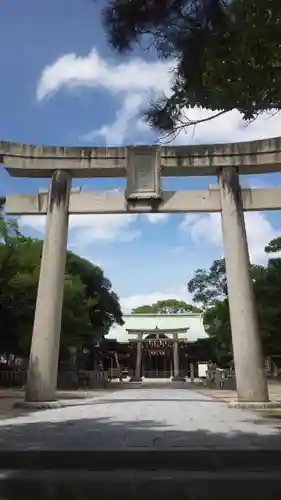 唐津神社の鳥居