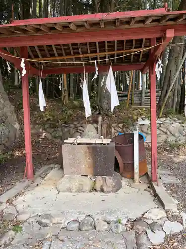 熊野神社の手水舎