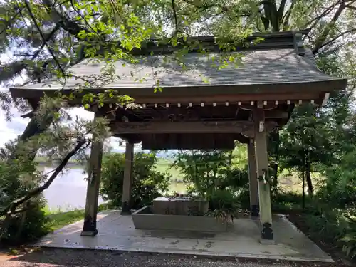 治水神社の手水