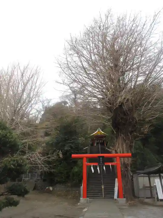 雷神社の鳥居