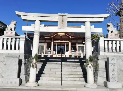 甲斐奈神社の鳥居