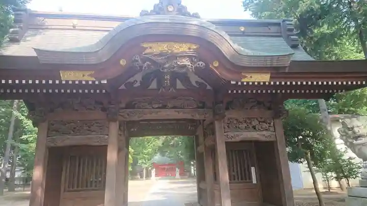 小野神社の山門・神門