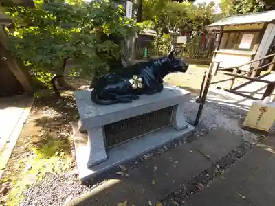 新井天神北野神社の像