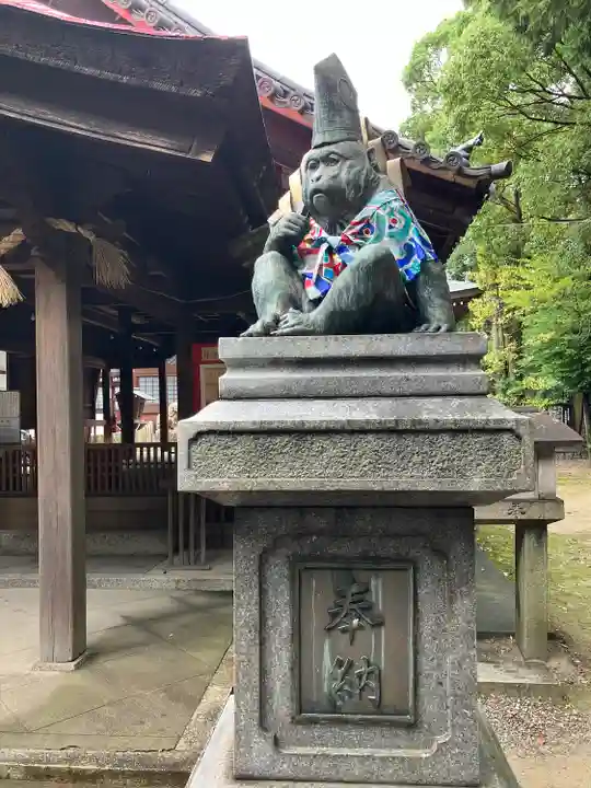 清洲山王宮 日吉神社の狛犬