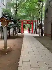 花園神社の鳥居