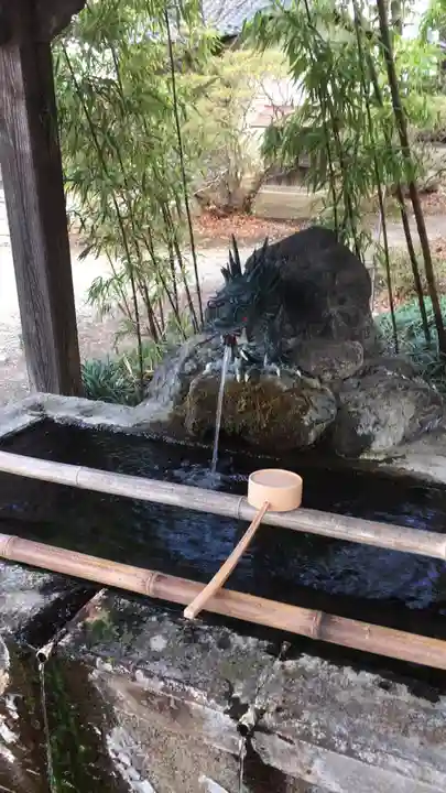 薬師寺の手水舎