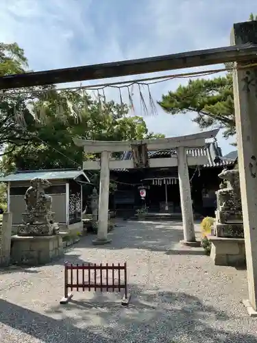 大麻比古神社の鳥居