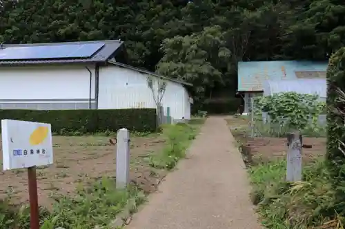 白鳥神社の景色