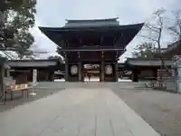 寒川神社の山門・神門