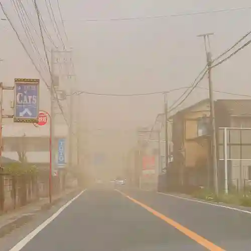 八街神社の景色