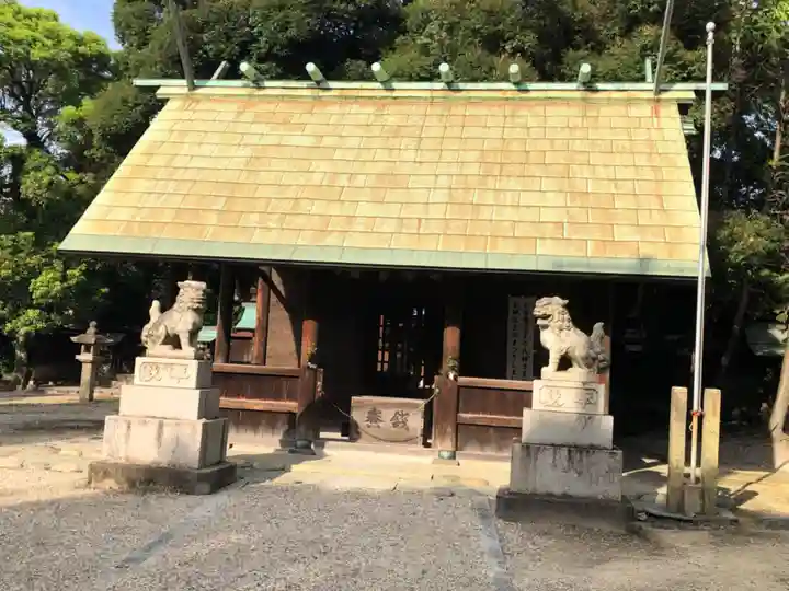 喚續社の本殿・本堂