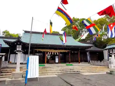 熊本縣護國神社の本殿・本堂
