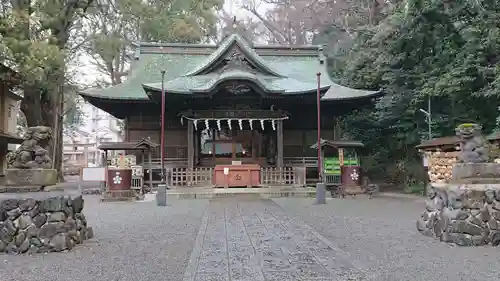 谷保天満宮の本殿・本堂