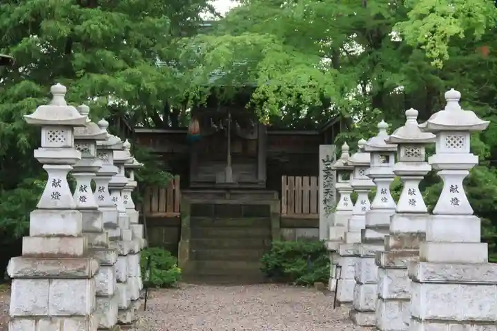 日吉神社の末社・摂社