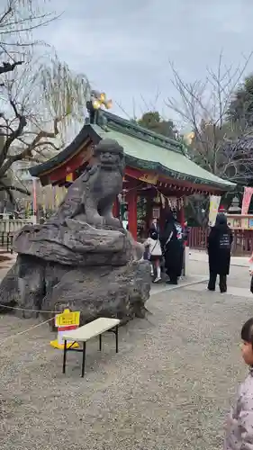 浅草神社の狛犬