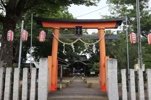 水海道八幡神社の鳥居