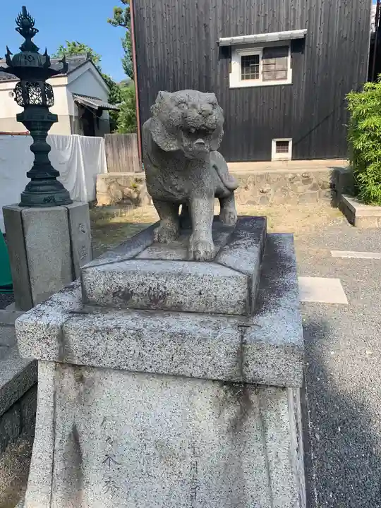 両足院の狛犬