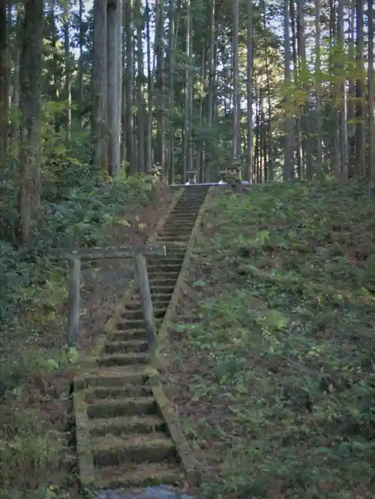蛇木八坂神社の周辺