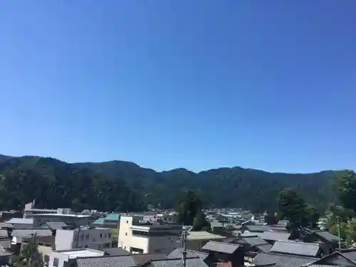 八幡神社の景色