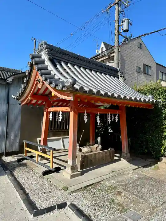 大歳社(住吉大社末社)の手水舎