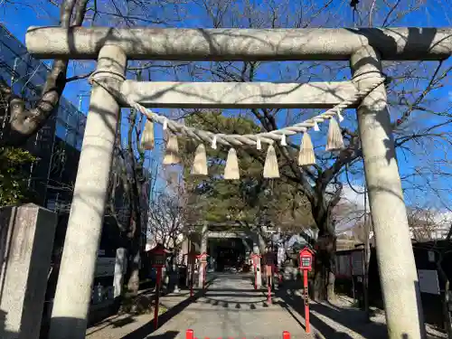 鴻神社の鳥居