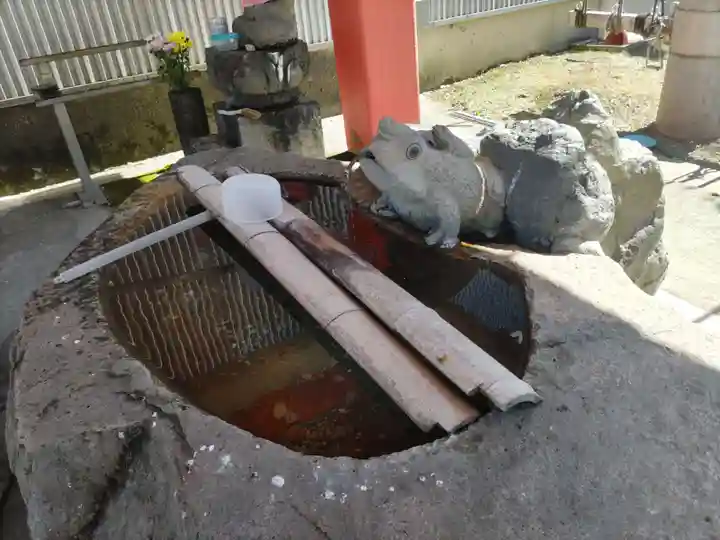 甚目寺の手水舎