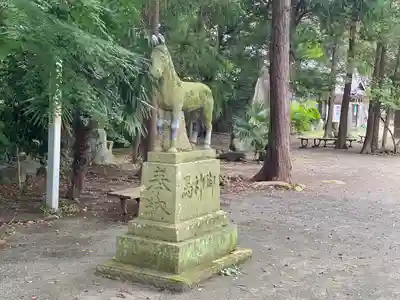 廣瀬神社の狛犬