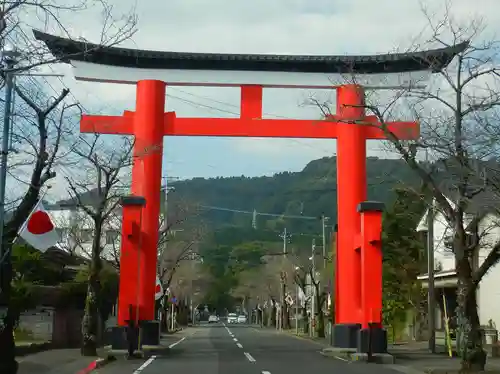 鹿児島神宮の鳥居