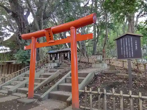 畑子安神社の鳥居