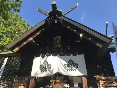 札幌諏訪神社の本殿・本堂