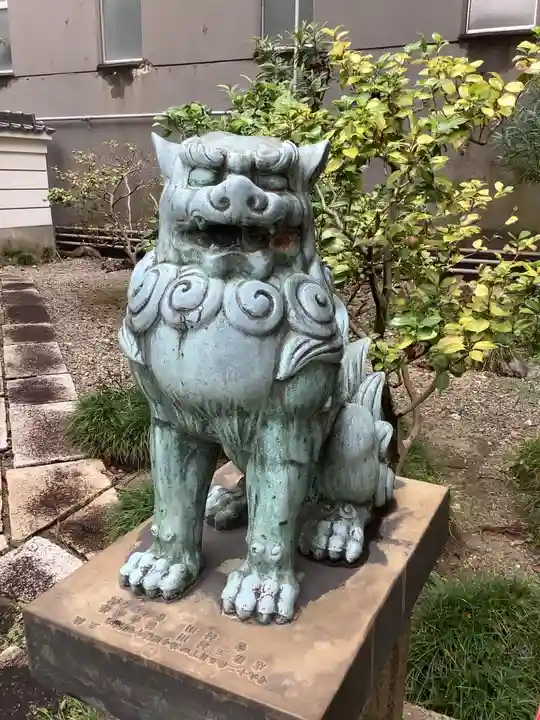 長松院の狛犬