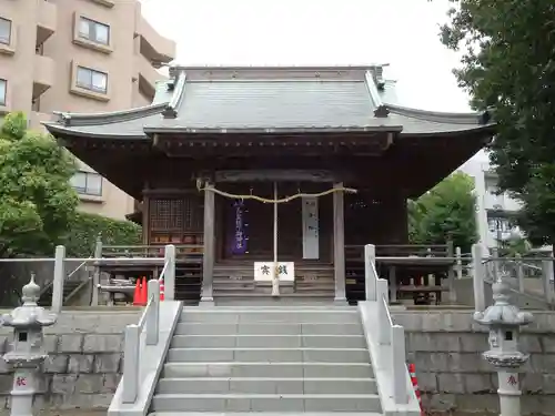 驚神社の本殿・本堂