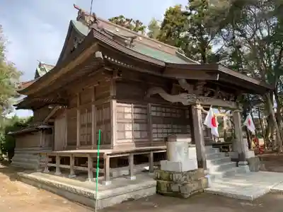 八幡神社の本殿・本堂