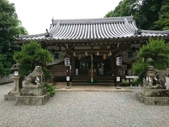 玉祖神社の本殿・本堂