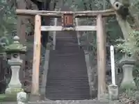 天石門別八倉比売神社の鳥居