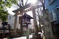 中目黒八幡神社の鳥居