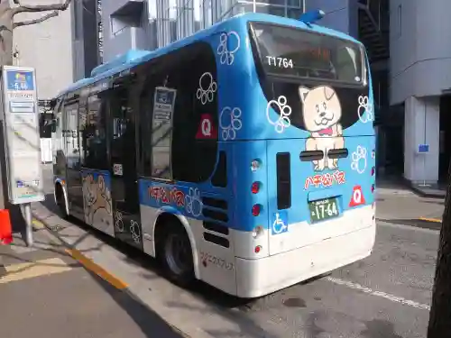 北谷稲荷神社の周辺