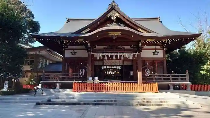 道野辺八幡宮の本殿・本堂