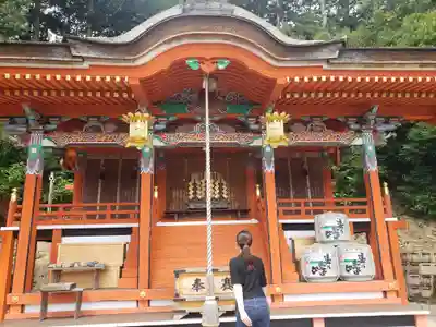 檜尾神社の本殿・本堂