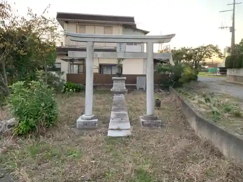 神明神社の鳥居