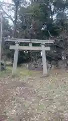 山神宮社(奥宮)の鳥居